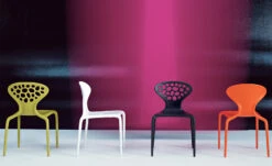 Supernatural Chair With Perforated Back 4 Pack -Fritz Hansen Sales supernatural chair perforated back ross lovegrove moroso 6