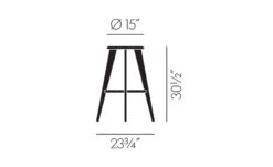 Vitra Prouvé Tabouret Haut Stool 10 Vitra Prouvé Tabouret Haut Stool -Fritz Hansen Sales tabouret haut stool jean prouve vitra 4