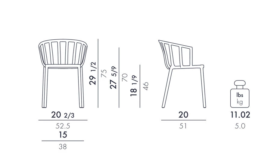 Kartell Venice Chair 2 Pack 18 Kartell Venice Chair 2 Pack - Image 16