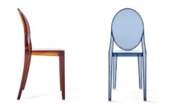 Kartell Victoria Ghost Side Chair 2 Pack -Fritz Hansen Sales victoria ghost side chair philippe starck kartell 7