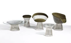 Platner Gold Plated Stool 12 Platner Gold Plated Stool -Fritz Hansen Sales warren platner gold stool knoll d198ae1e1e