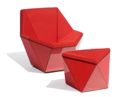 Washington Prism™ Ottoman -Fritz Hansen Sales washington prism ottoman david adjaye knoll 3